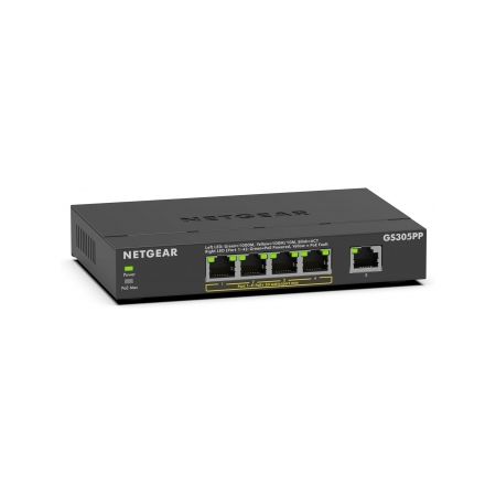 Netgear GS305PP 5-Port Gigabit PoE+ Compliant Unmanaged Network Switch