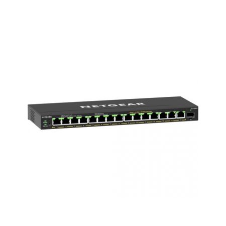 Netgear GS316EPP 16-Port Gigabit PoE+ Compliant Unmanaged Switch with SFP