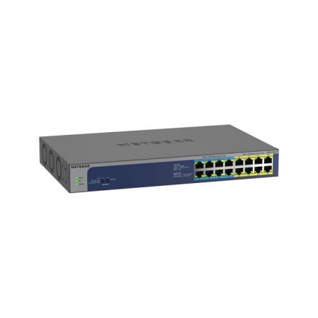 Netgear GS516UP 16-Port Gigabit PoE++ Compliant Unmanaged Switch