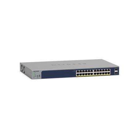 Netgear GS724TPv3 24-Port Gigabit PoE+ Managed Network Switch (190W)