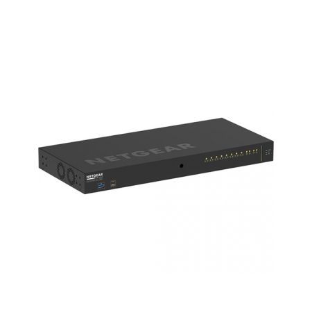 Netgear AV Line M4250 GSM4212P 8-Port Gigabit PoE+ Compliant Managed AV Switch with SFP (125W)