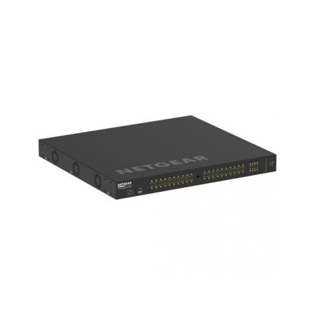 Netgear AV Line M4250 GSM4248P 40-Port Gigabit PoE+ Compliant Managed AV Switch with SFP (480W)