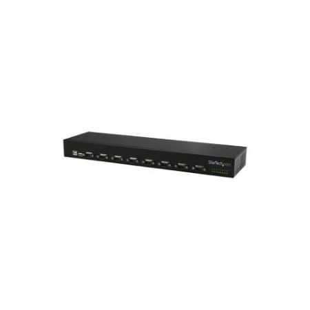 StarTech 8 Port USB to Serial Adapter Hub - USB to RS232 Daisy Chain - ICUSB23208FD