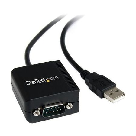 StarTech USB Male to RS232 Male Adapter Cable with COM Retention (6') - ICUSB2321F