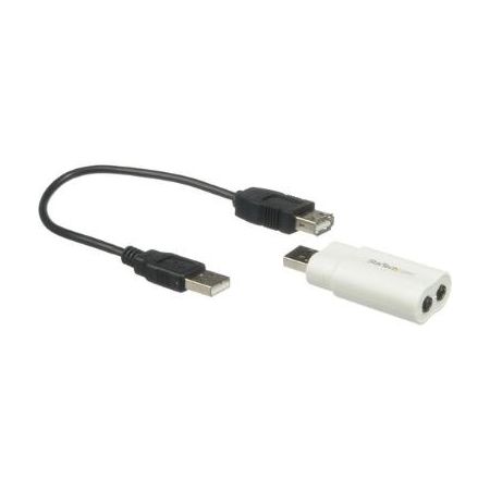 StarTech USB To Stereo Audio Adapter Converter - ICUSBAUDIO