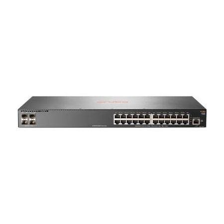 Aruba JL253A 2930F 24-Port Gigabit Managed Network Switch with SFP+