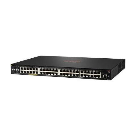 Aruba JL558A 2930F 48-Port PoE+ Compliant Gigabit Managed Network Switch with SFP+