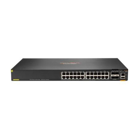 Aruba JL725A 6200F 24-Port PoE+ Compliant Gigabit Managed Network Switch with SFP+ (370W)