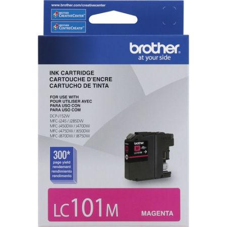 Brother LC101M Innobella Standard Yield Ink Cartridge (Magenta)