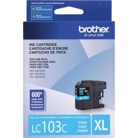 Brother LC103C Innobella High Yield Cyan Ink Cartridge