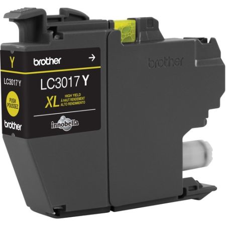 Brother LC3017Y High Yield XL Yellow Ink Cartridge