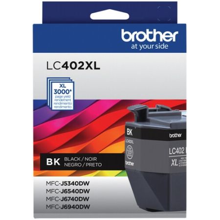 Brother LC402XLBKS Genuine INK Vestment Tank High-Yield Black Ink Cartridge