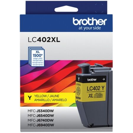 Brother LC402XLYS Genuine INK vestment Tank High-Yield Yellow Ink Cartridge