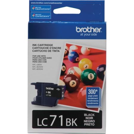 Brother LC71BK Innobella Standard Yield Black Ink Cartridge