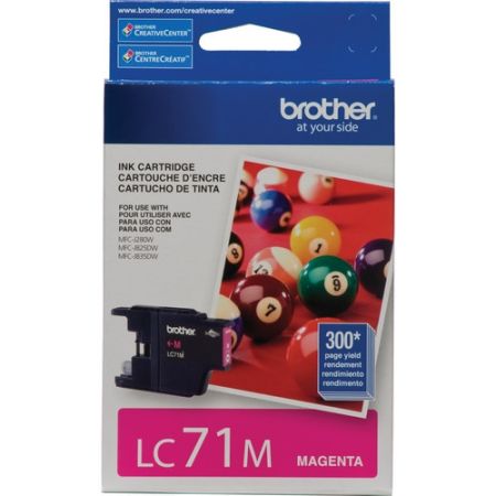 Brother LC71M Innobella Standard Yield Magenta Ink Cartridge