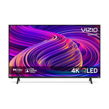 VIZIO 55-Inch 4K QLED Smart TV – M55Q6-L4, Quantum Dot Technology, Dolby Vision, HDR10+, Alexa & Google Assistant Compatible