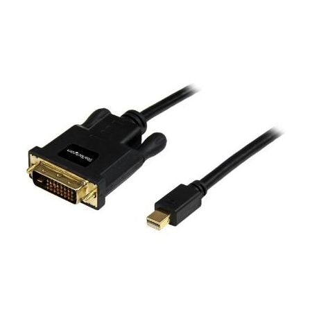 StarTech 10ft Mini DisplayPort to DVI Cable - Mini DP to DVI-D Adapter Cable 1080p Video mDP 1.2 - MDP2DVIMM10B