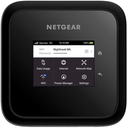 Netgear Nighthawk M6 Pro 5G mmWave Mobile Hotspot & AXE3600 Tri-Band Wi-Fi Router (Unlocked)