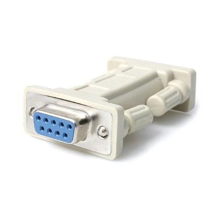 StarTech DB9 RS232 Female to Female Serial Null Modem Adapter - NM9FF