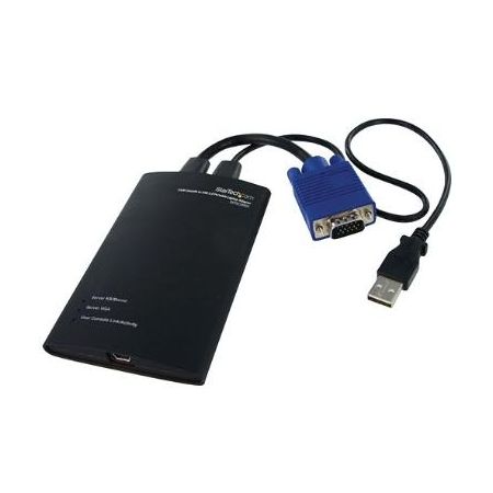 StarTech KVM Console to USB 2.0 Portable Laptop Crash Cart Adapter - NOTECONS01