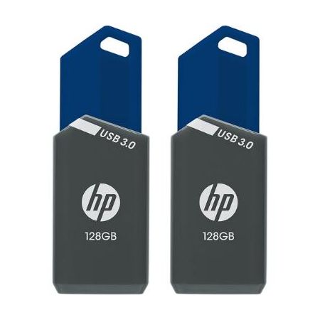 HP P-FD128X2HP900-GE 128GB x900w USB 3.0 Flash Drive (2-Pack)