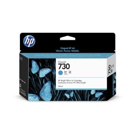 HP P2V62A 730 Cyan Ink Cartridge (130mL)