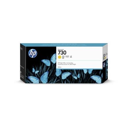 HP P2V70A 730 Yellow Ink Cartridge (300mL)