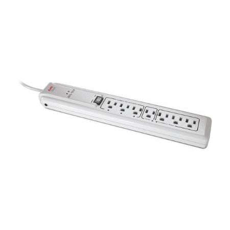 APC P7GB SurgeArrest Essential 120V 7-Outlet Surge Protector (4', White)