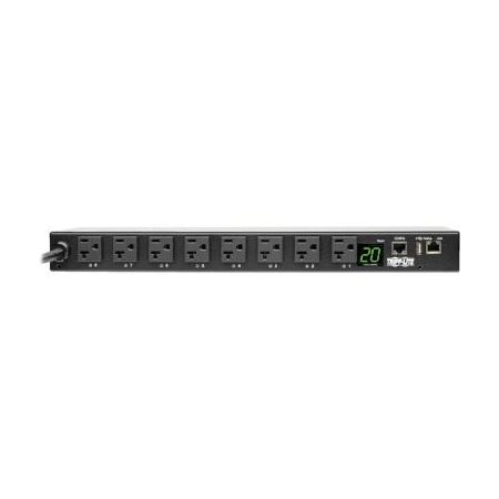 Tripp Lite PDUMH20NET2LX 8-Outlet 1900W Single-Phase Switched PDU (120V, TAA)