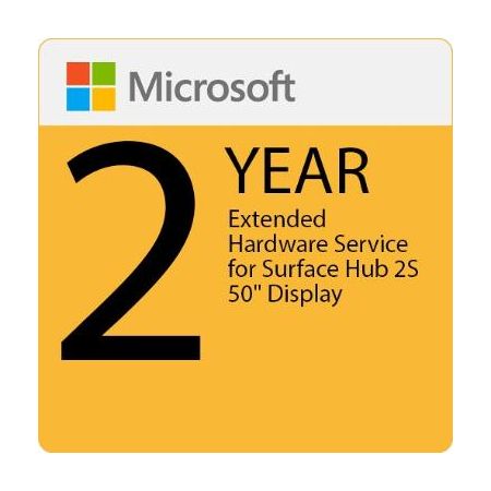 Microsoft QDU-00033 2-Year Extended Hardware Service for Surface Hub 2S 50