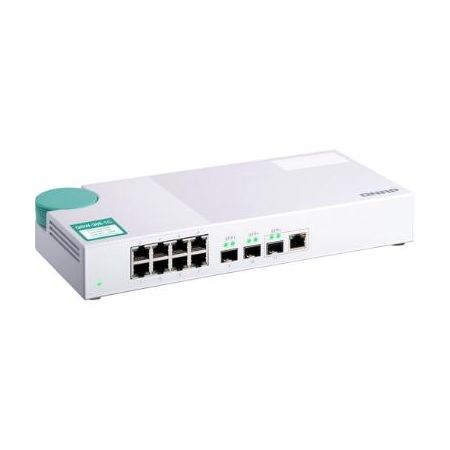 QNAPQSW-308-1C-US 8-Port Gigabit Unmanaged Switch with SFP+