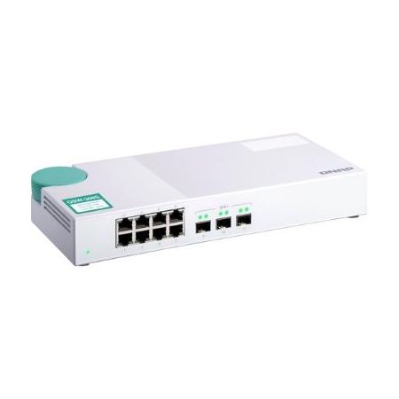 QNAP QSW-308S-US 8-Port Gigabit Unmanaged Switch with SFP+