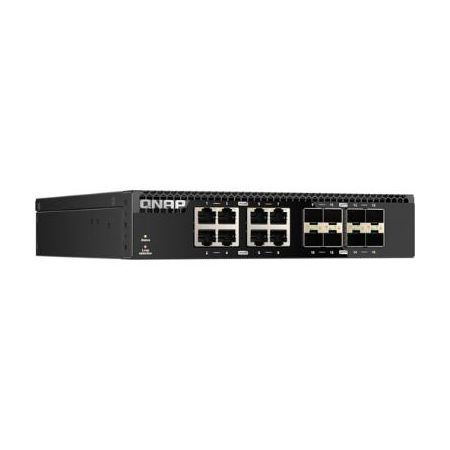 QNAP QSW-3216R-8S8T-US 16-Port 10G RJ45 / SFP+ Unmanaged Network Switch