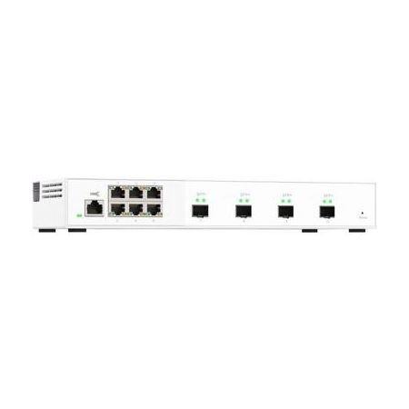 QNAP QSW-M2106-4S-US 10-Port 10GbE/2.5GbE Layer 2 Web Managed Switch