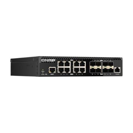 QNAP QSW-M3216R-8S8T-US 16-Port 10G RJ45 / SFP+ Managed Network Switch