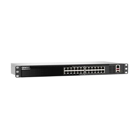 QNAP QSW-M3224-24T-US 24-Port 10G Managed Network Switch