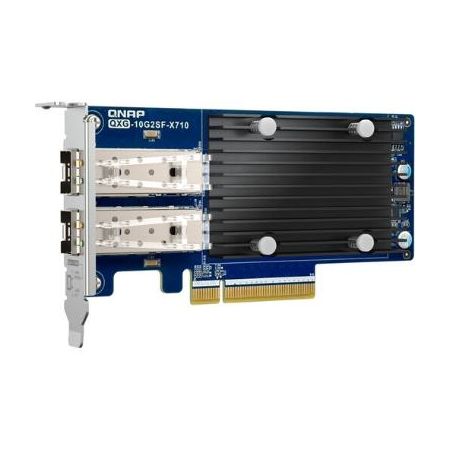 QNAP QXG-10G2SF-X710 2-Port 10G SFP+ PCIe 3.0 Network Adapter Card