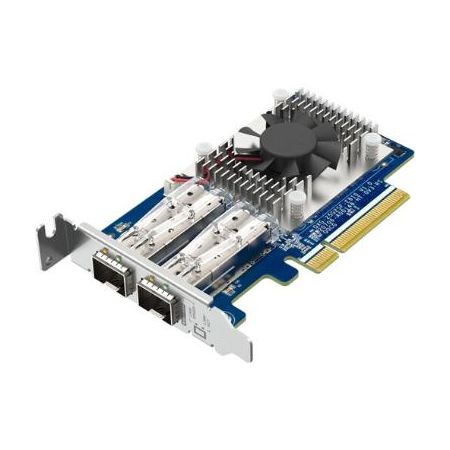 QNAP QXG-25G2SF-E810 2-Port 25G SFP28 PCIe 4.0 Network Adapter Card