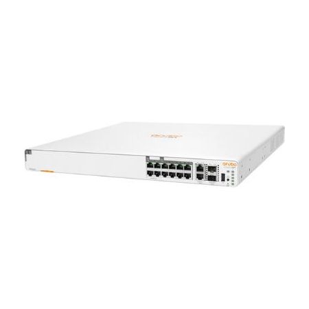 HPE S0F35A#ABA Networking Instant On 1960 12-Port 1G / 2.5G PoE Compliant Managed Network Switch (480W)