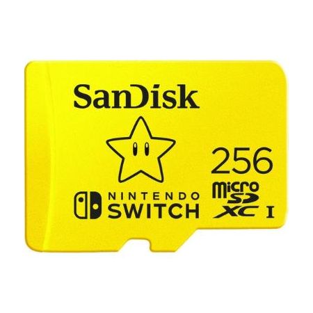 SanDisk SDSQXAO-256G-ANCZN UHS-I microSDXC Memory Card for the Nintendo Switch