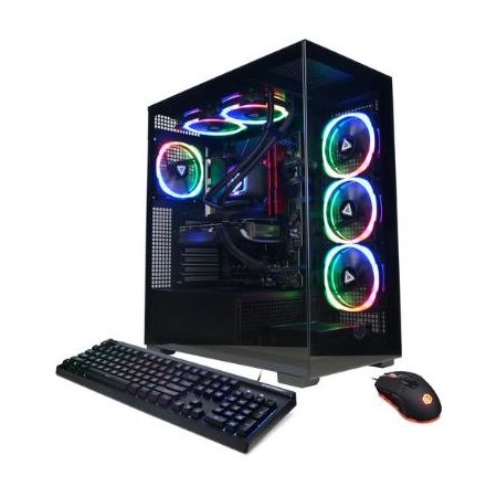 CyberPowerPC Gamer Supreme Liquid Cool SLC10760CPGV5 Desktop Computer (Black)