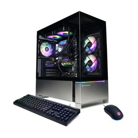 CyberPowerPC Gamer Supreme Liquid Cool SLCAI6600CPG Desktop Computer (Black)