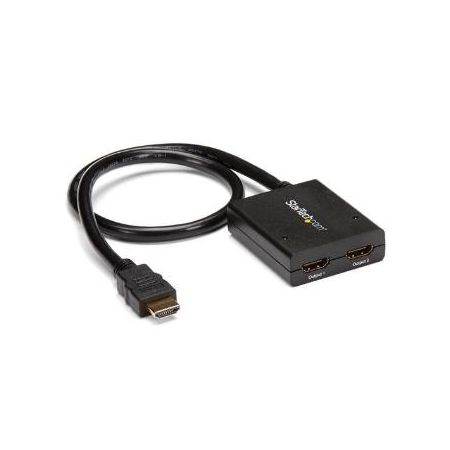 StarTech 4K HDMI 2-Port Video Splitter - USB or Power Adapter - 4K 30Hz - ST122HD4KU