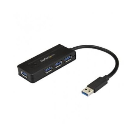 StarTech 4 Port USB 3.0 Hub w/ Fast Charge - SuperSpeed 5Gbps USB-A Hub - USB Bus/Self Powered - ST4300MINI