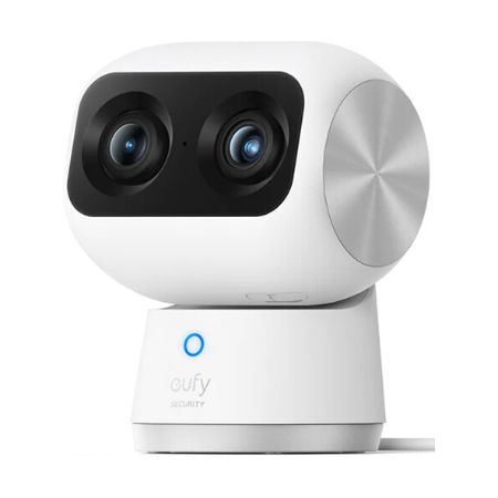 Eufy T8416121 Security S350 360° Pan & Tilt Dual Indoor Camera with Night Vision