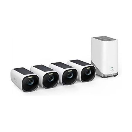 Eufy T88731W1 Security EufyCam S330 (EufyCam 3) 4-Camera Kit