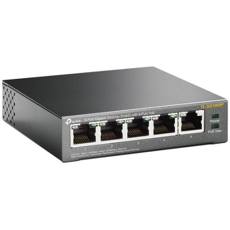 TP-Link TL-SG1005P 5-Port Gigabit PoE+ Unmanaged Switch