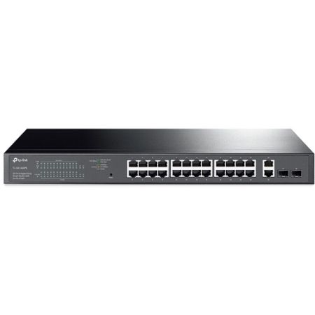 TP-Link JetStream TL-SG1428PE 26-Port Gigabit PoE+ Compliant Managed Network Switch with SFP