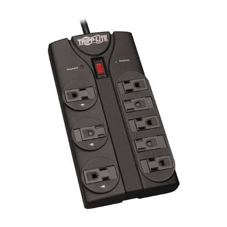  Tripp Lite  TLP808B Protect It! TLP808B 8-Outlet Surge Protector 