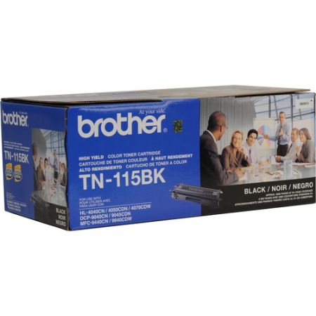 Brother TN-115BK High Yield Black Toner Cartridge